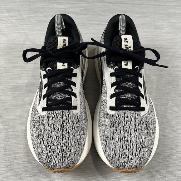 Brooks Adrenaline GTS 24 Women’s Size 9 Black White Running Shoes 1204261B132 - Picture 3 of 7